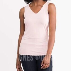 3 FOR $15 NWT Agnes & Dora Fitted Tank ~ Baby Pink